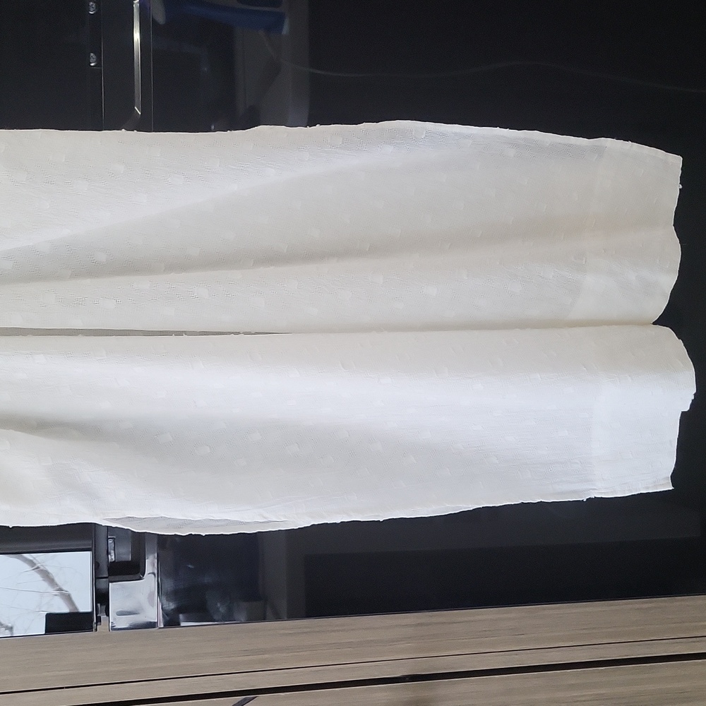 White", Gauze texture", Tank Style sheer dress/cover up" By "Anthropologie" ๐ค - Picture 10 of 17